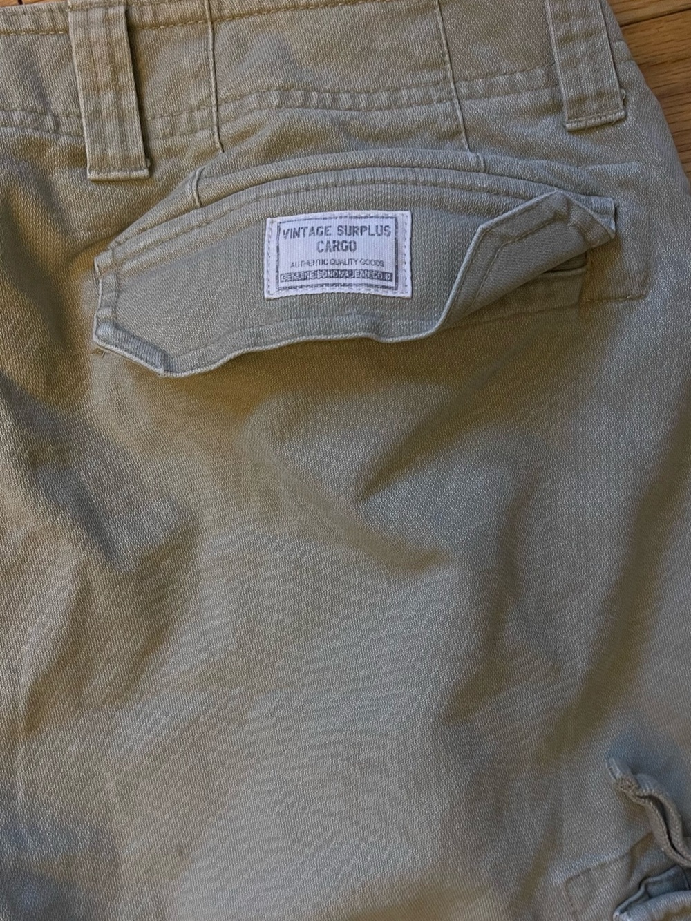 Genuine Sonoma Tan Cargo Pants 34x30 - Picture 7 of 7